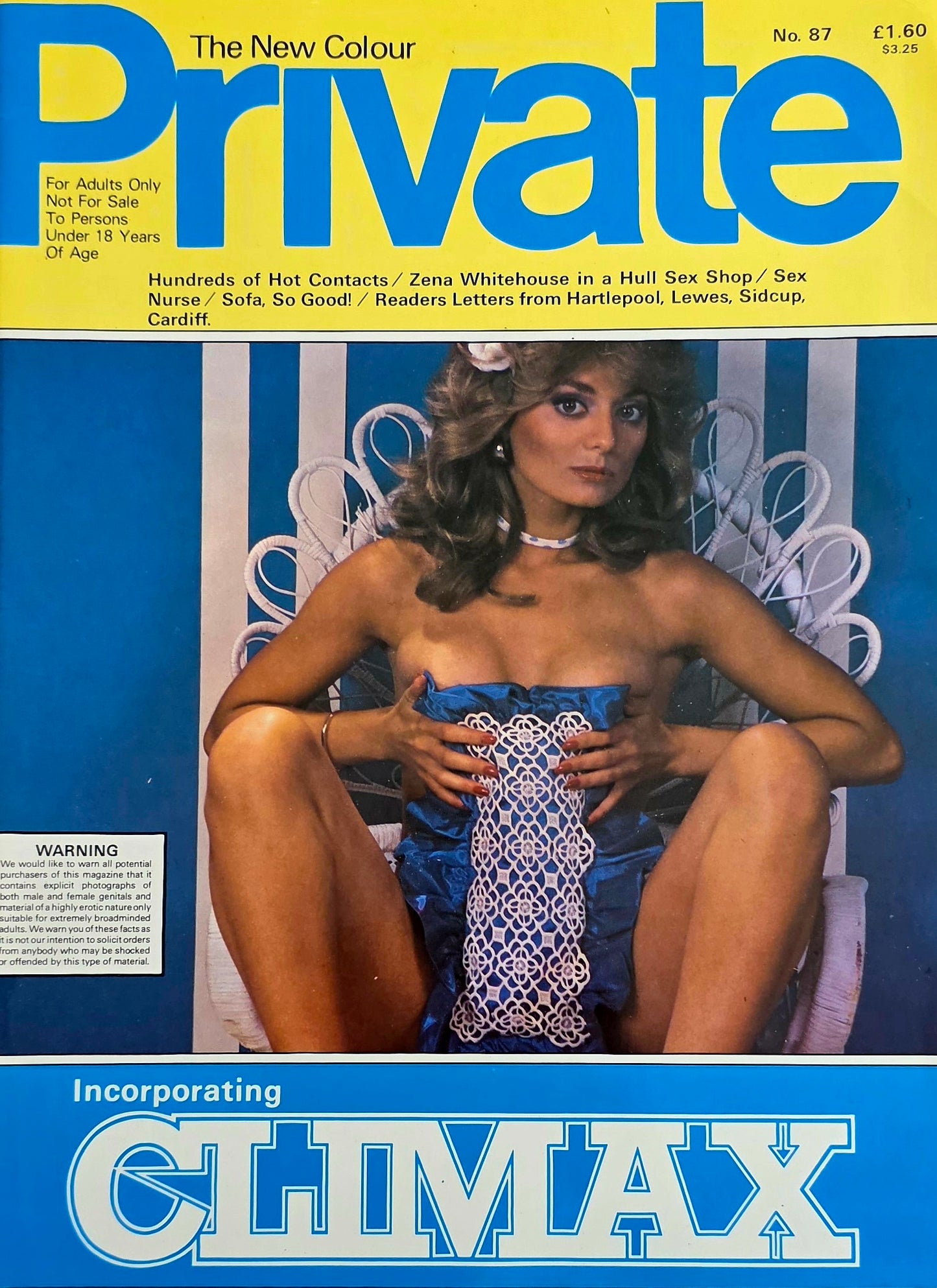 Vintage PRIVATE Climax #87 Excellent condition- Men's Adult Glamour