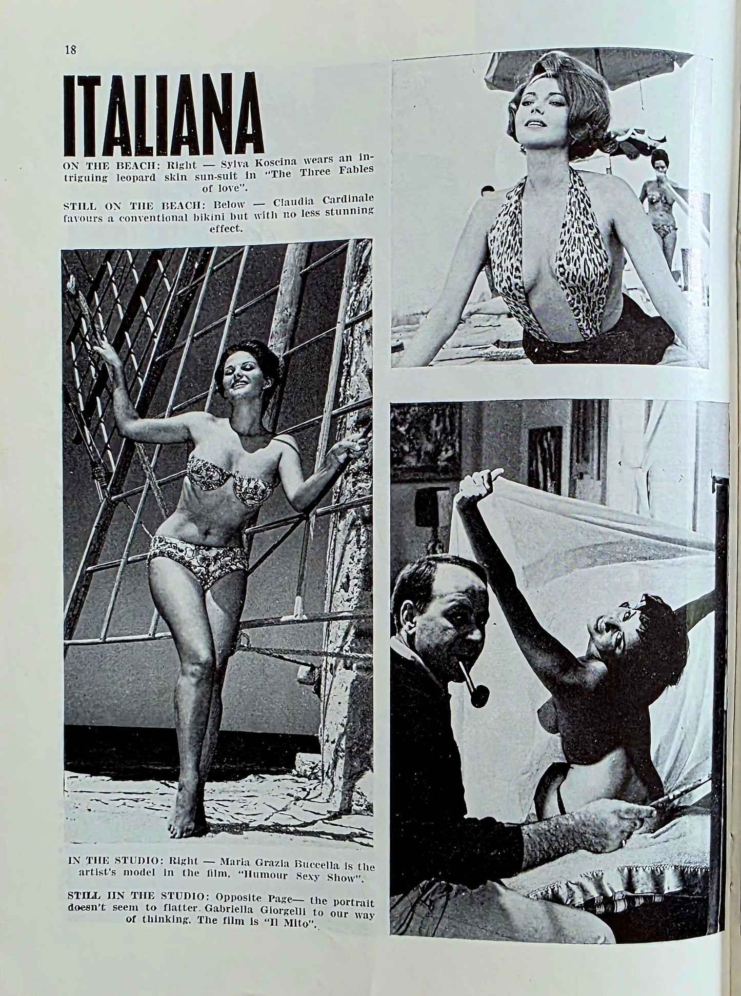 Vintage CONTINENTAL FILM REVIEW August 1963 -  Good condition- Film