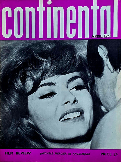 Vintage CONTINENTAL FILM REVIEW April 1965 -  Good condition- Film