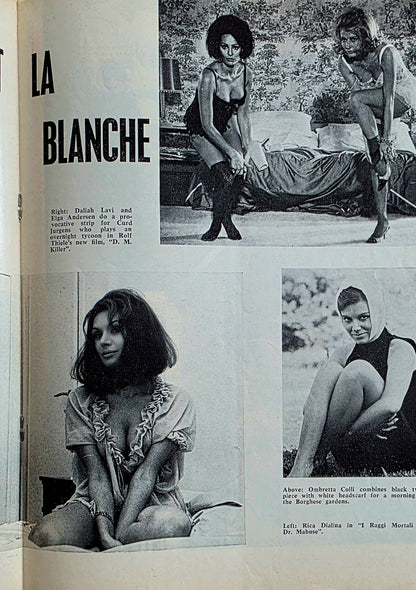 Vintage CONTINENTAL FILM REVIEW April 1965 -  Good condition- Film