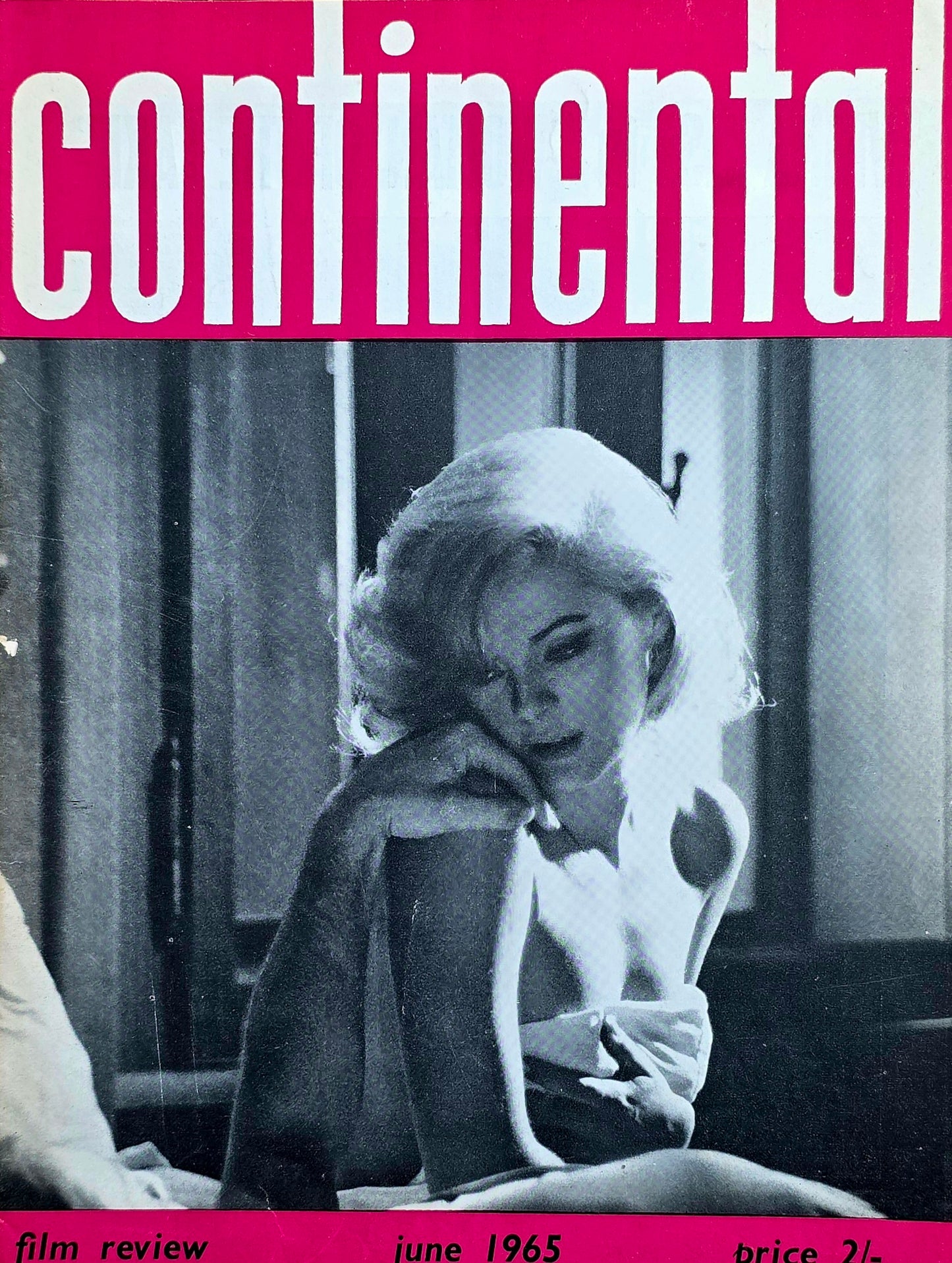 Vintage CONTINENTAL FILM REVIEW June 1965 -  Good condition- Film