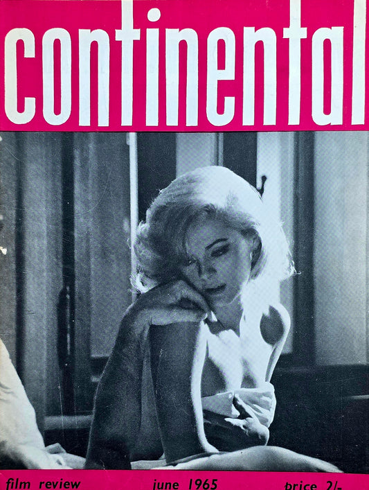 Vintage CONTINENTAL FILM REVIEW June 1965 -  Good condition- Film
