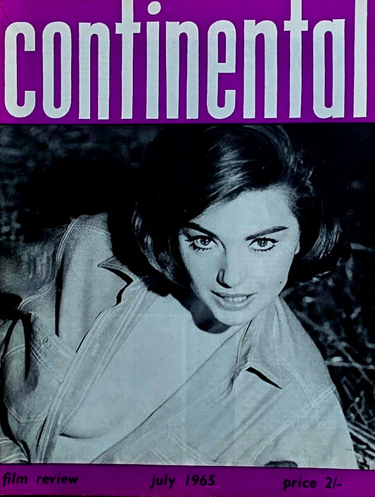 Vintage CONTINENTAL FILM REVIEW July 1965 -  Good condition- Film