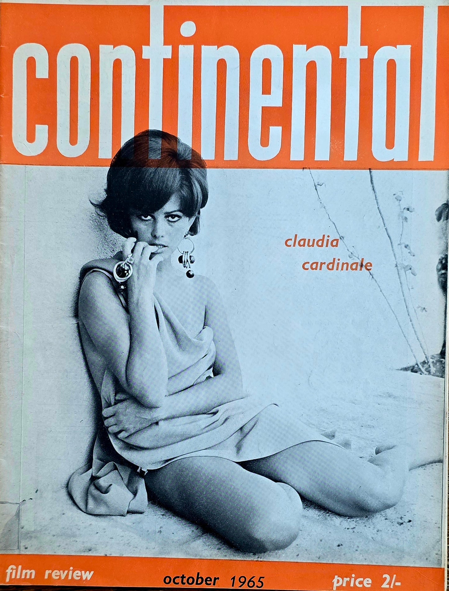 Vintage CONTINENTAL FILM REVIEW October 1965 -  Good condition- Film