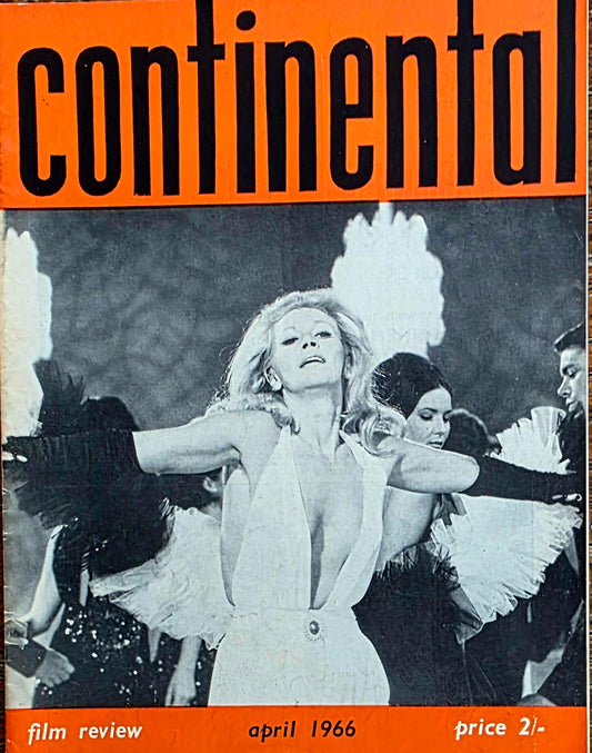 Vintage CONTINENTAL FILM REVIEW April 1966 -  Good condition- Film