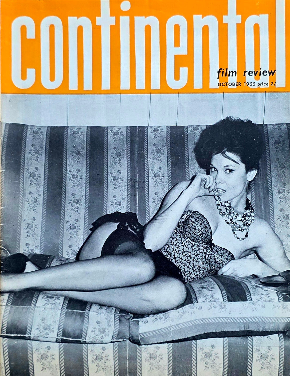 Vintage CONTINENTAL FILM REVIEW October 1966 -  Good condition- Film