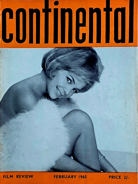 Vintage CONTINENTAL FILM REVIEW February 1965 -  Good condition- Film