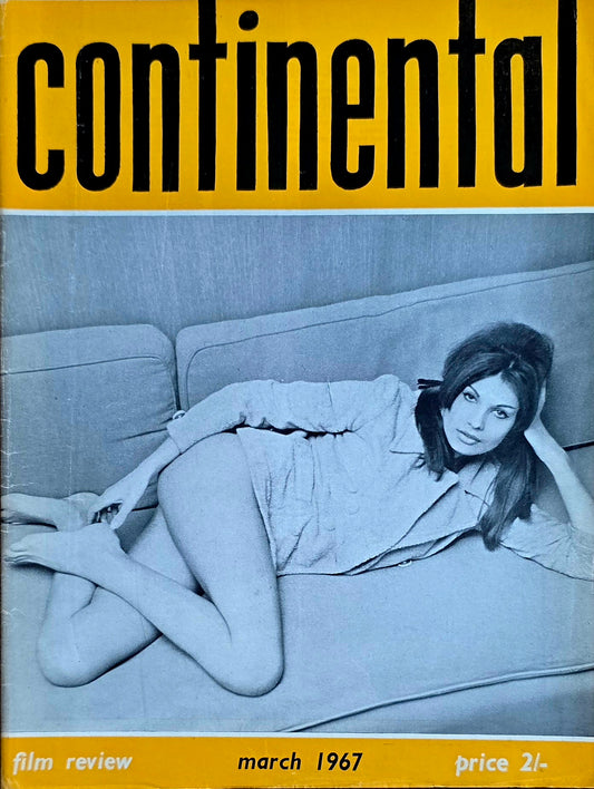 Vintage CONTINENTAL FILM REVIEW March 1967 -  Good condition- Film