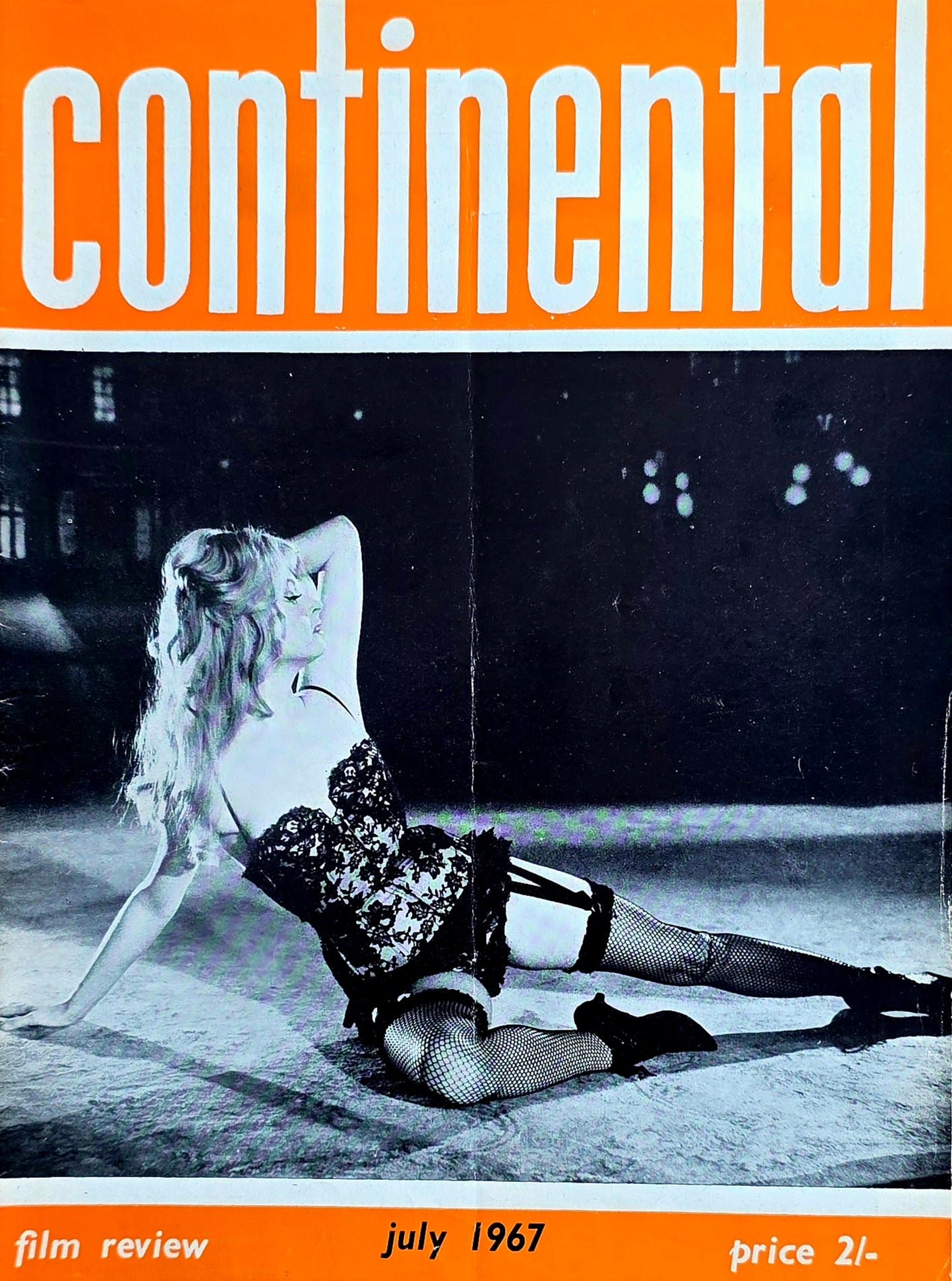 Vintage CONTINENTAL FILM REVIEW July 1967 -  Good condition- Film