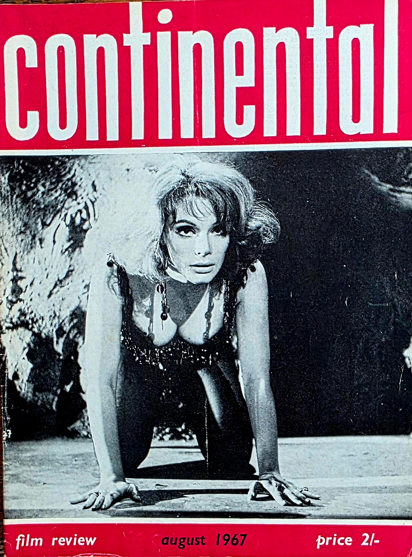 Vintage CONTINENTAL FILM REVIEW August 1967 -  Good condition- Film