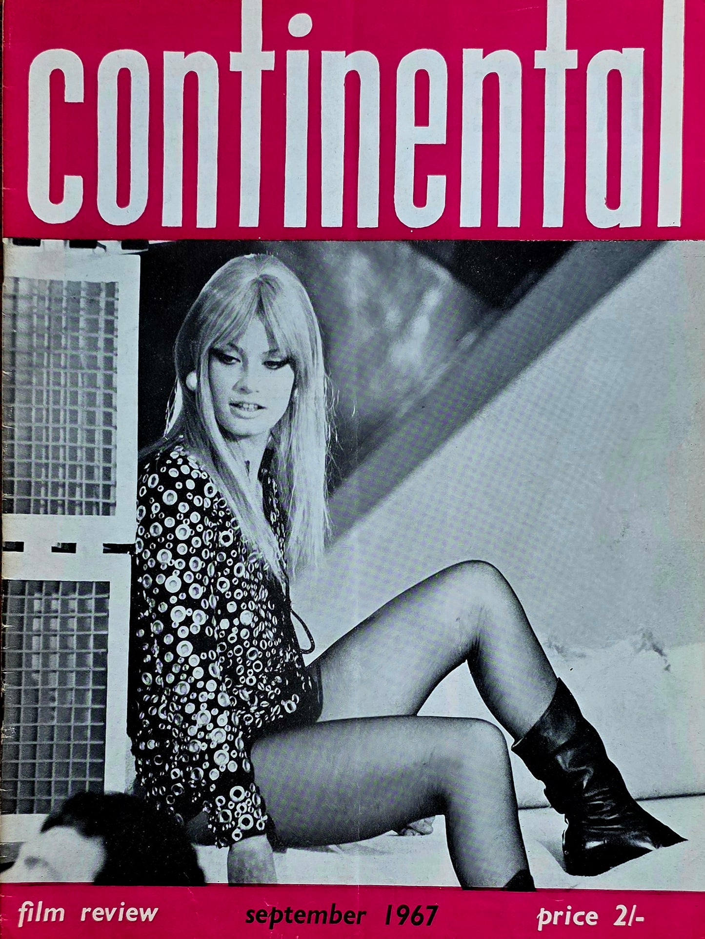 Vintage CONTINENTAL FILM REVIEW September 1967 -  Good condition- Film