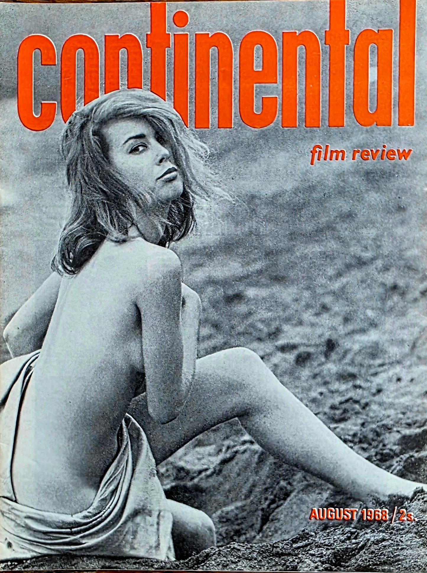 Vintage CONTINENTAL FILM REVIEW August 1968 -  Good condition- Film