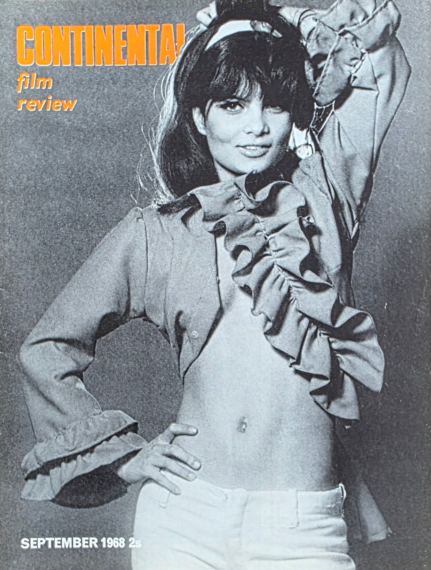 Vintage CONTINENTAL FILM REVIEW September 1968 -  Good condition- Film