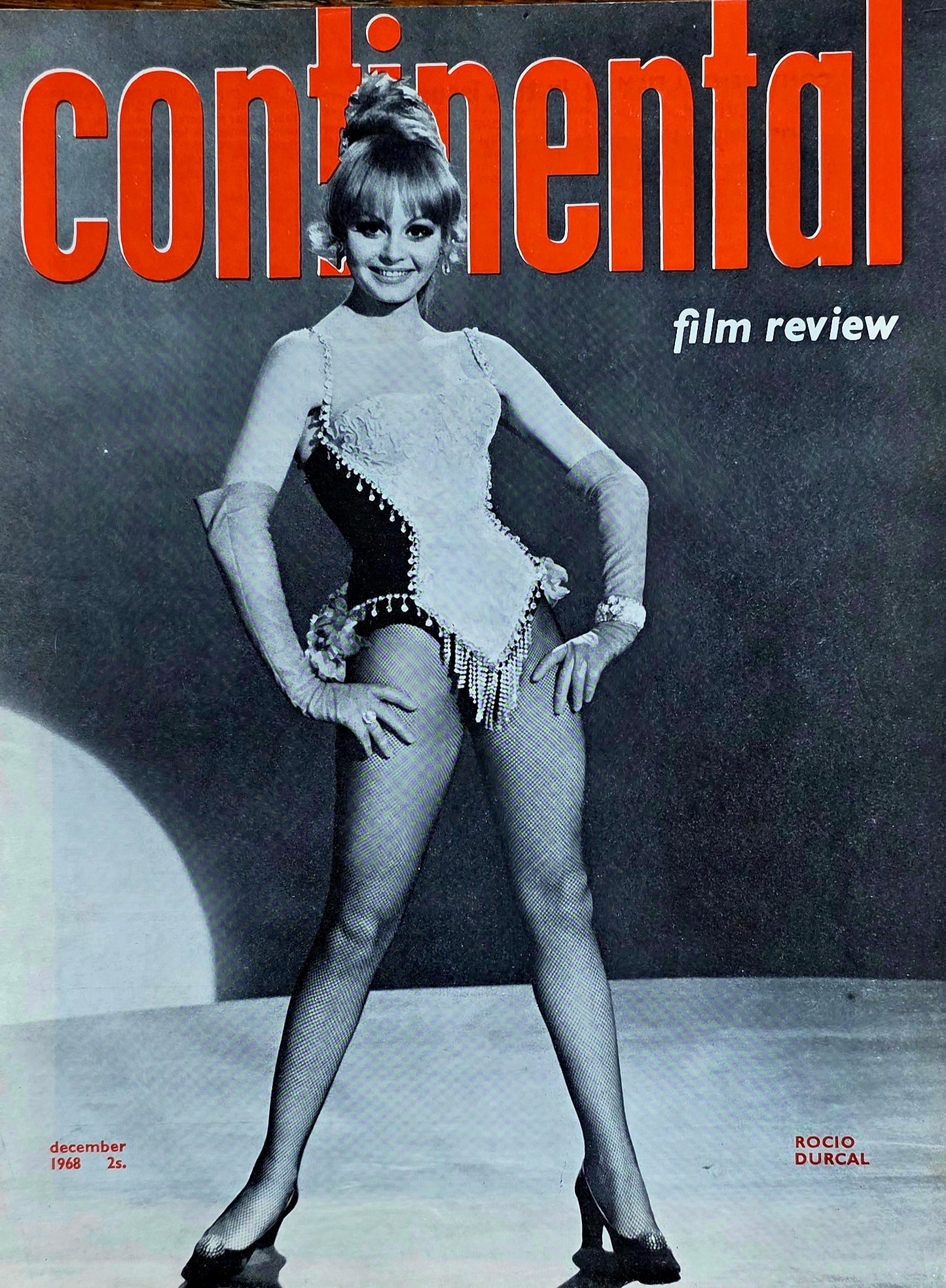 Vintage CONTINENTAL FILM REVIEW December 1968 -  Good condition- Film