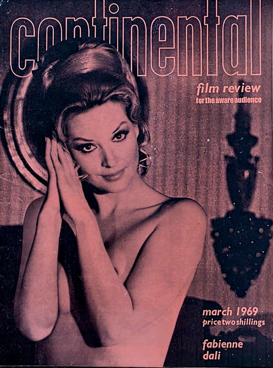 Vintage CONTINENTAL FILM REVIEW March 1969 -  Good condition- Film