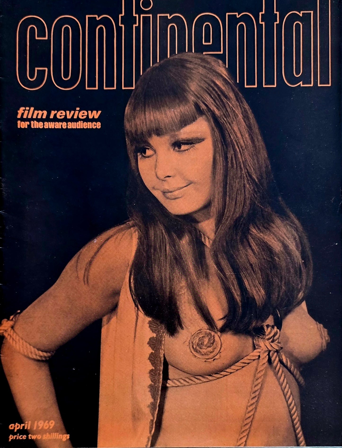 Vintage CONTINENTAL FILM REVIEW April 1969 -  Good condition- Film