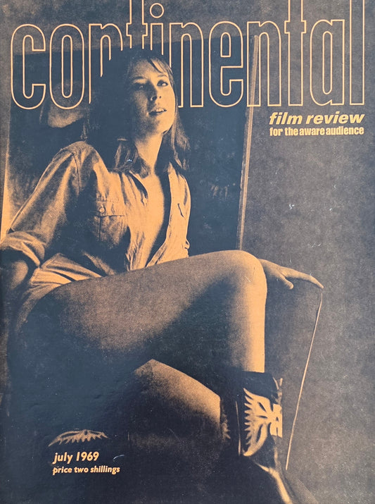 Vintage CONTINENTAL FILM REVIEW July 1969 -  Good condition- Film