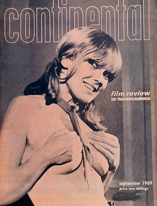 Vintage CONTINENTAL FILM REVIEW September 1969 -  Good condition- Film