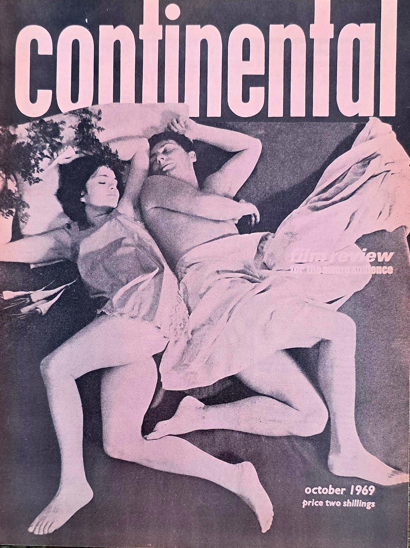 Vintage CONTINENTAL FILM REVIEW October 1969 -  Good condition- Film