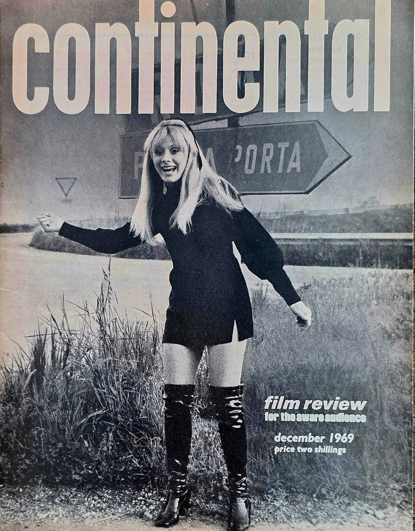 Vintage CONTINENTAL FILM REVIEW December 1969 -  Good condition- Film