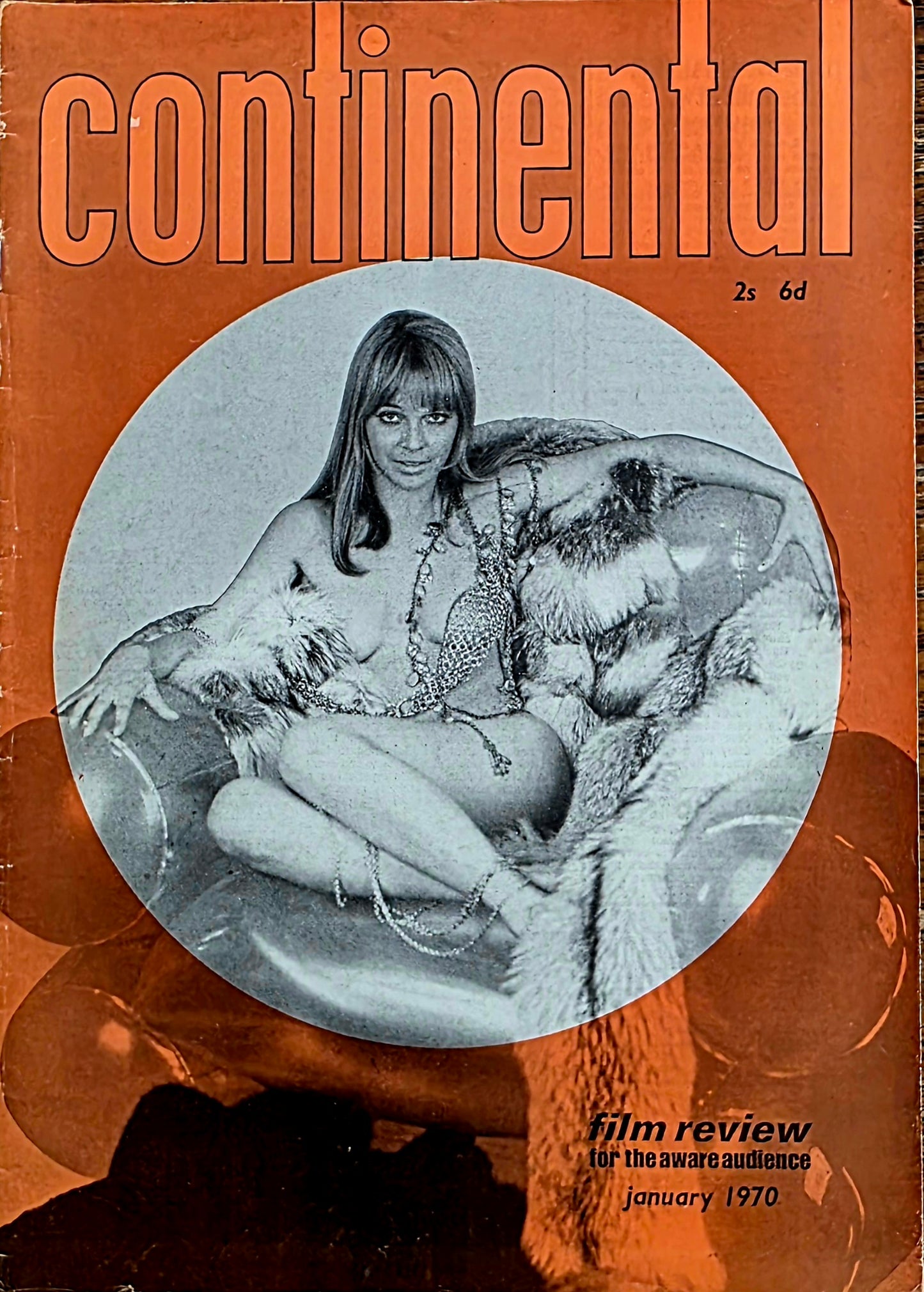 Vintage CONTINENTAL FILM REVIEW January 1970 -  Good condition- Film