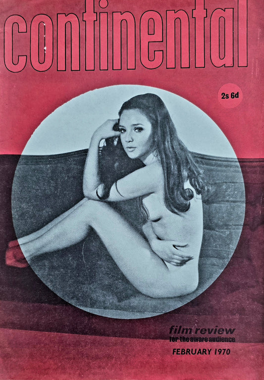 Vintage CONTINENTAL FILM REVIEW February 1970 -  Good condition- Film