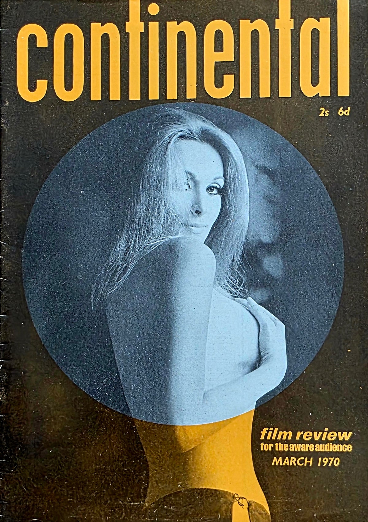 Vintage CONTINENTAL FILM REVIEW March 1970 -  Good condition- Film