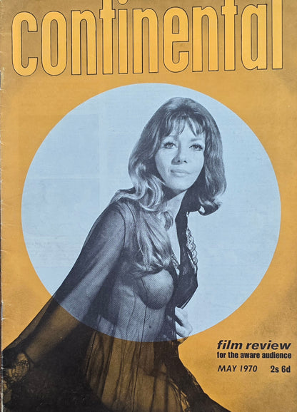 Vintage CONTINENTAL FILM REVIEW May 1970 -  Good condition- Film