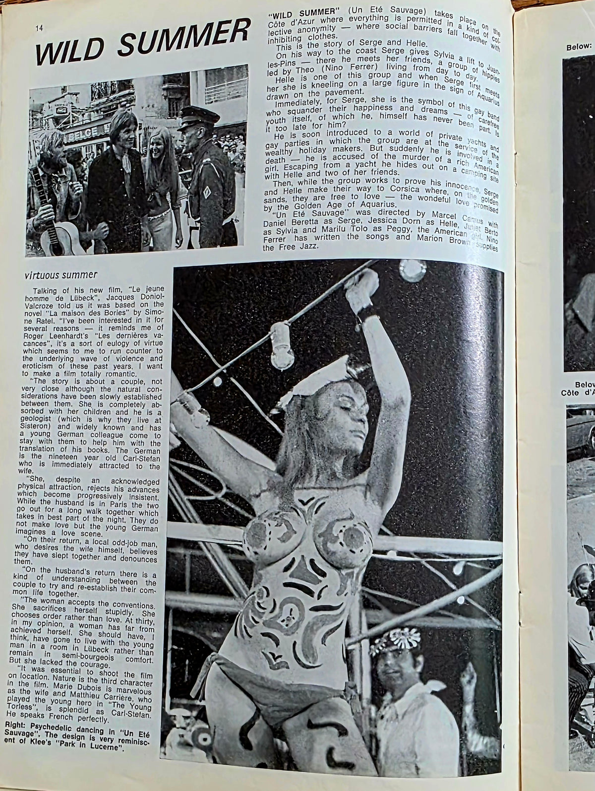 Vintage CONTINENTAL FILM REVIEW May 1970 -  Good condition- Film