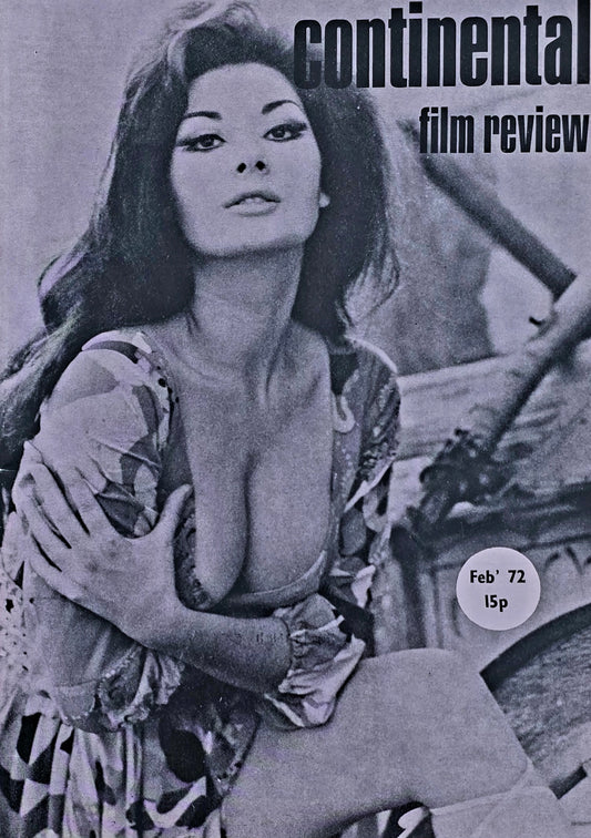 Vintage CONTINENTAL FILM REVIEW February 1972 -  Good condition- Film