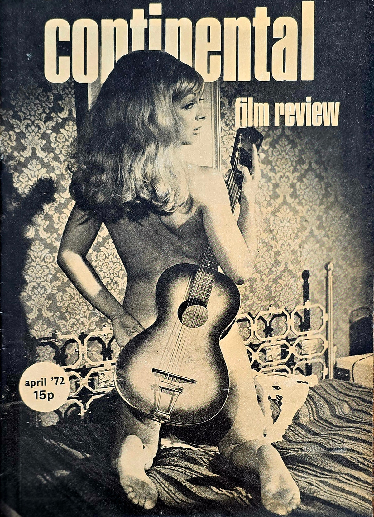 Vintage CONTINENTAL FILM REVIEW April 1972 -  Good condition- Film