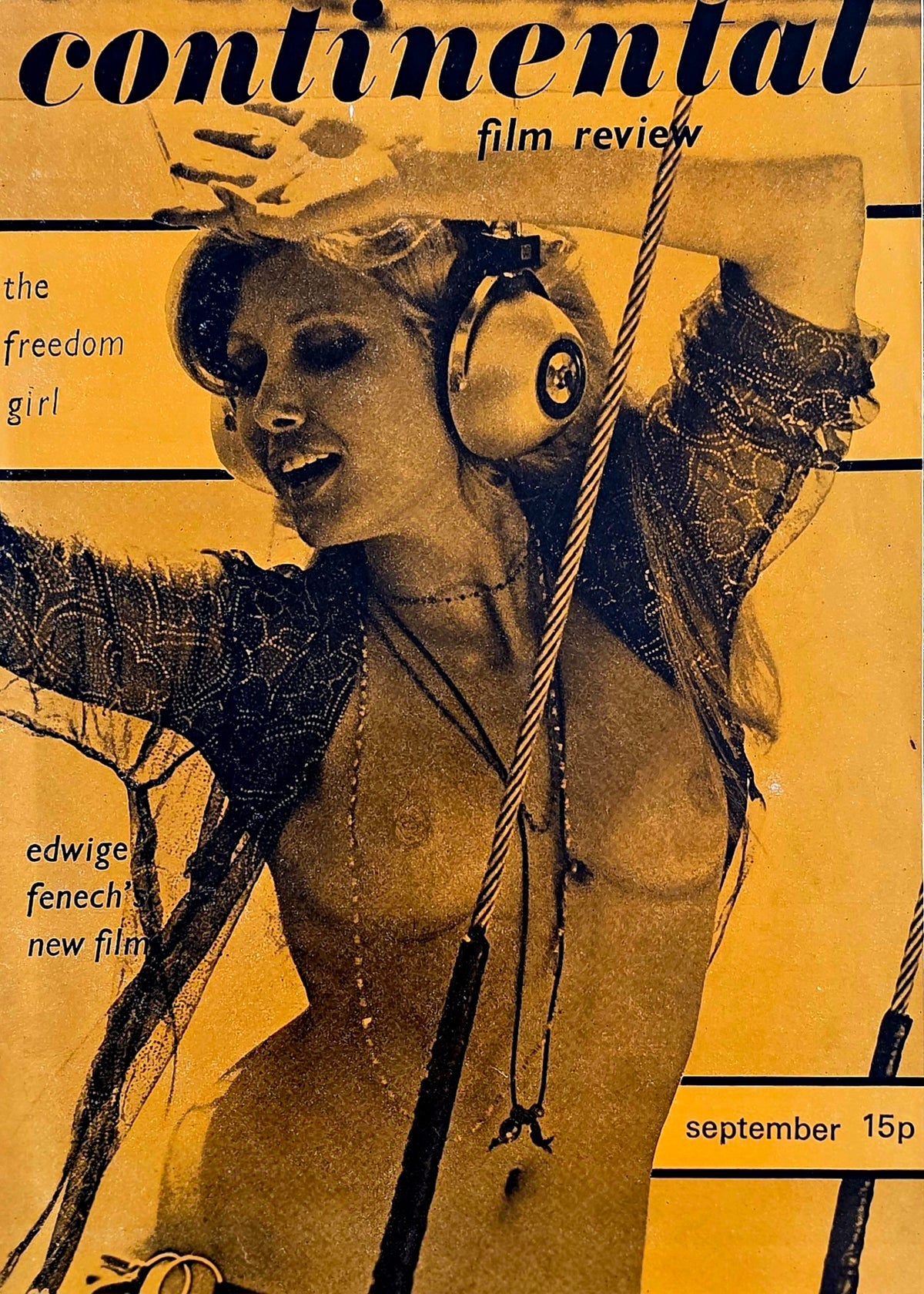 Vintage CONTINENTAL FILM REVIEW September 1972 -  Good condition- Film