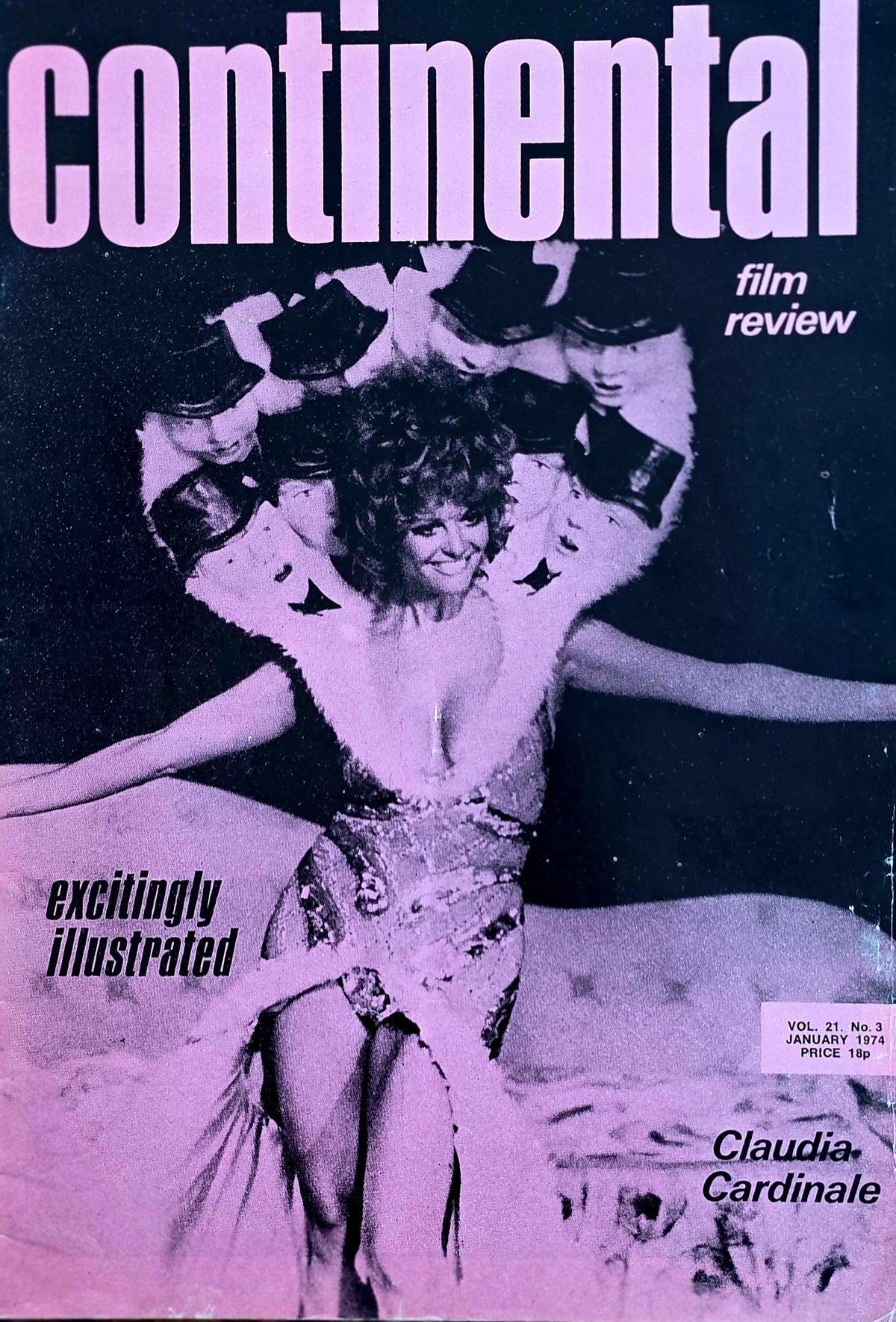Vintage CONTINENTAL FILM REVIEW Vol 21 #3-  Good condition- Film