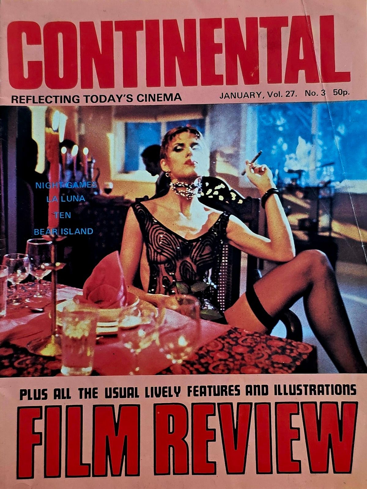 Vintage CONTINENTAL FILM REVIEW Vol 27 #3-  Good condition- Film