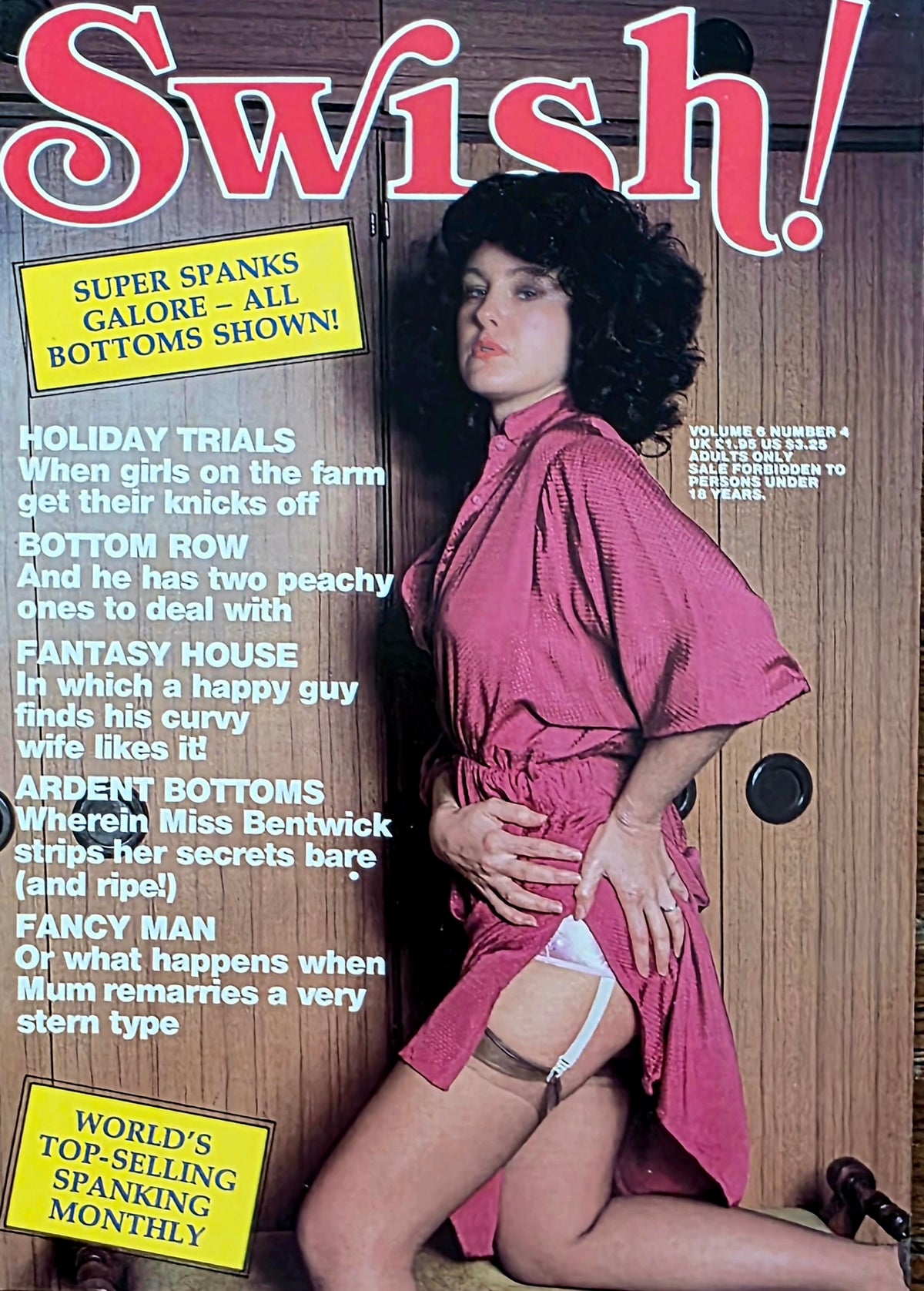 Vintage SWISH Vol 6 #4  Excellent condition- Men's Adult Glamour