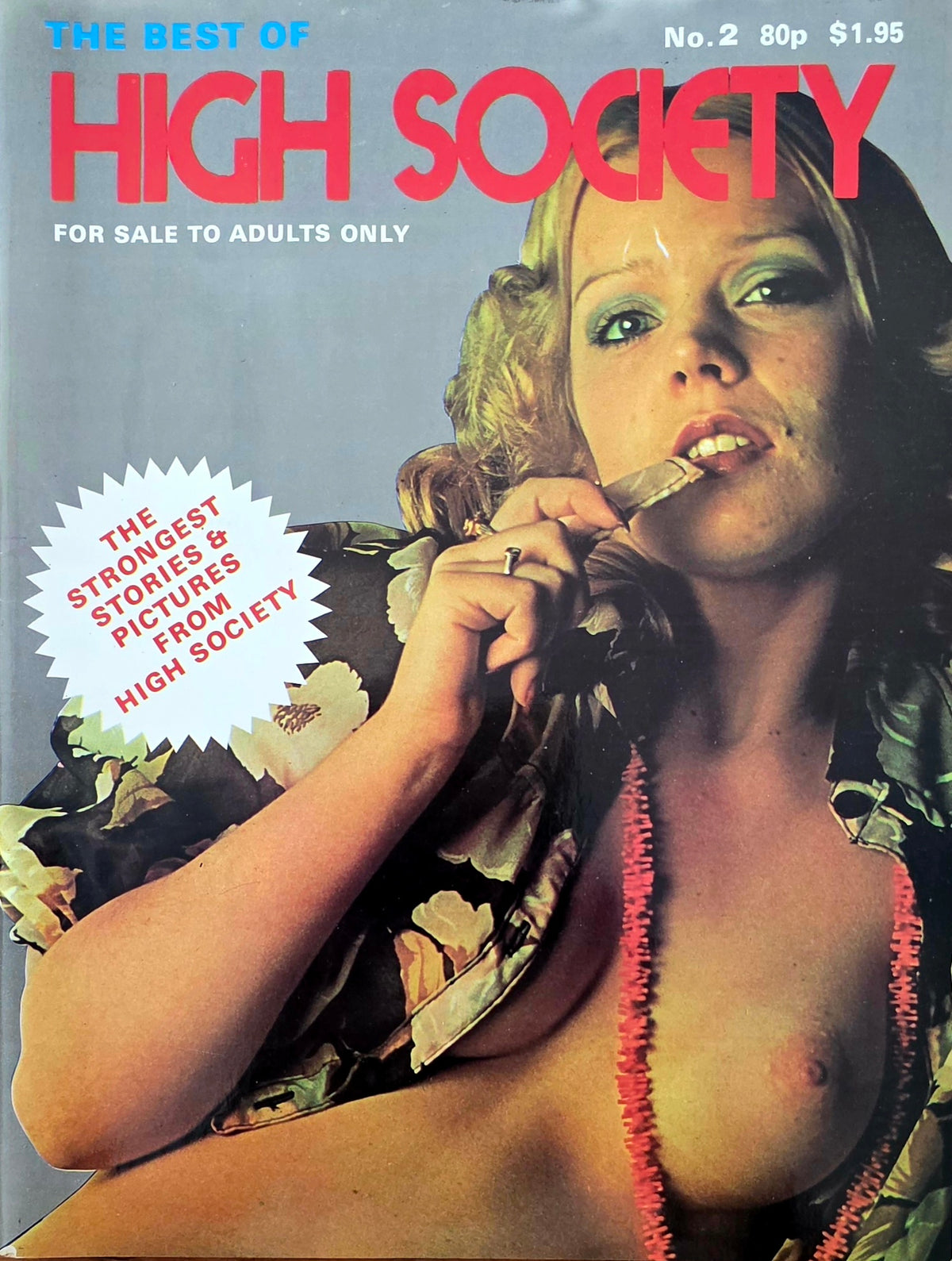 Vintage Best of HIGH SOCIETY #2- Excellent condition-  Men's Adult Glamour