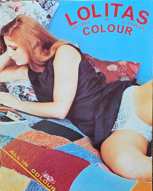 Vintage LOLITAS IN COLOUR  Vol 1  #2 - Excellent condition-  Men's Adult Glamour