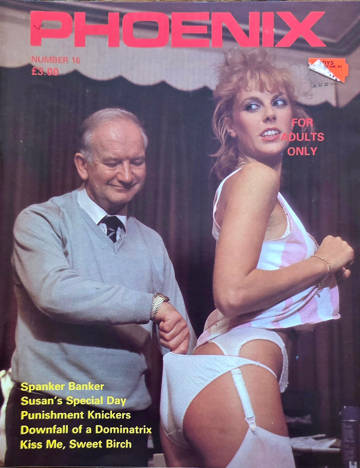 Vintage Phoenix #16 - Excellent condition-  Men's Adult Glamour