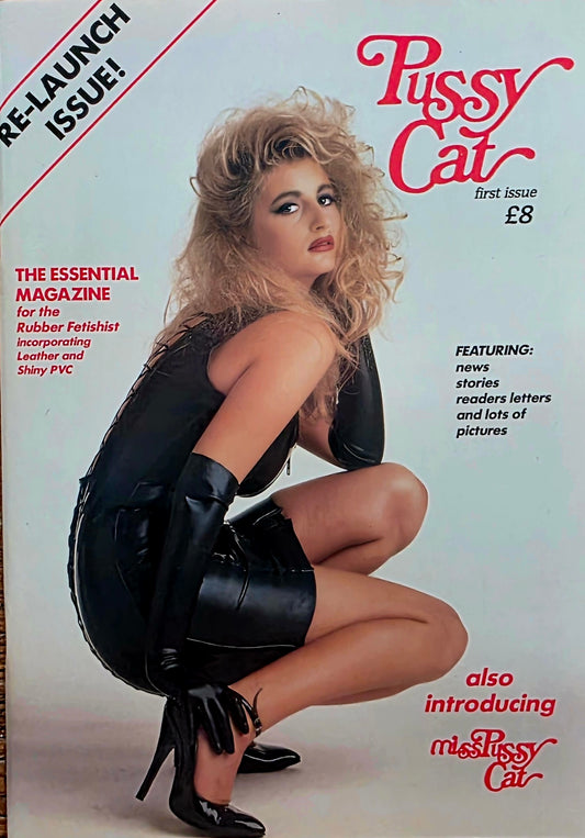 Vintage PUSSY CAT #1 - Excellent condition-  Men's Adult Glamour