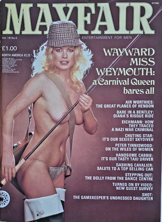 Vintage Mayfair Vol 18 #6 Excellent condition- Men's Adult Glamour