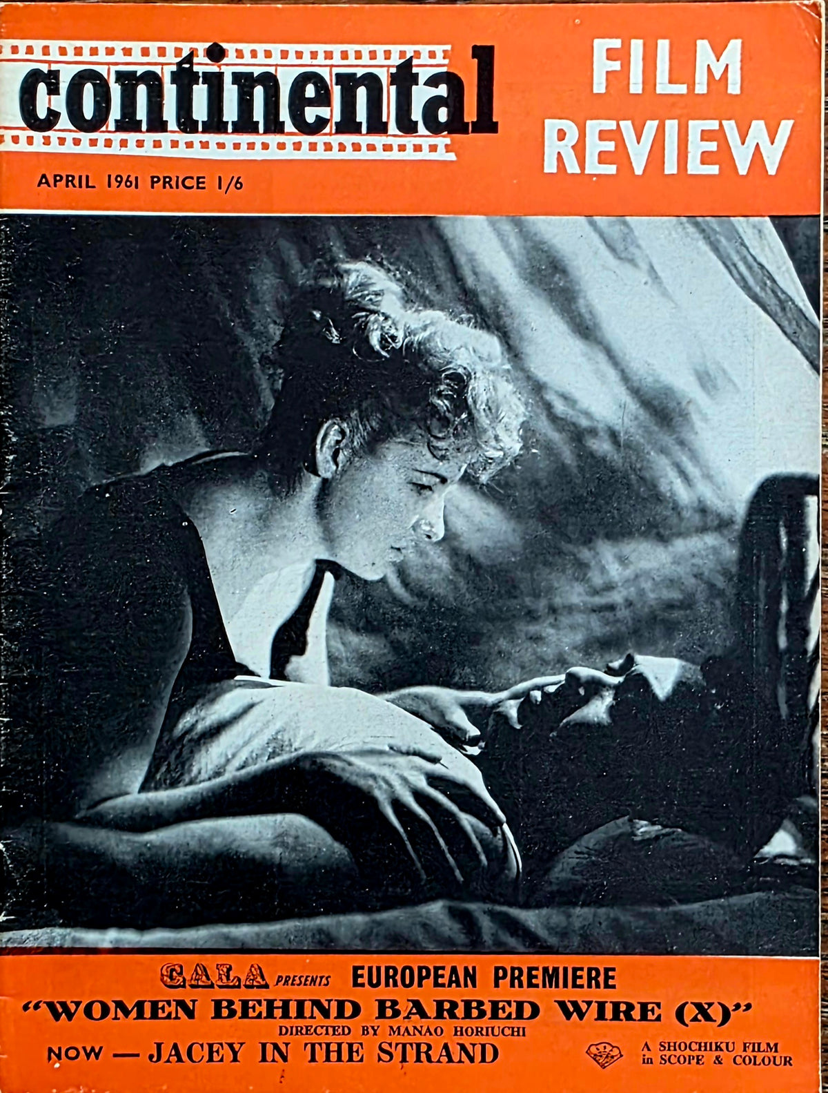 Vintage CONTINENTAL FILM REVIEW April 1961  Good condition- Film