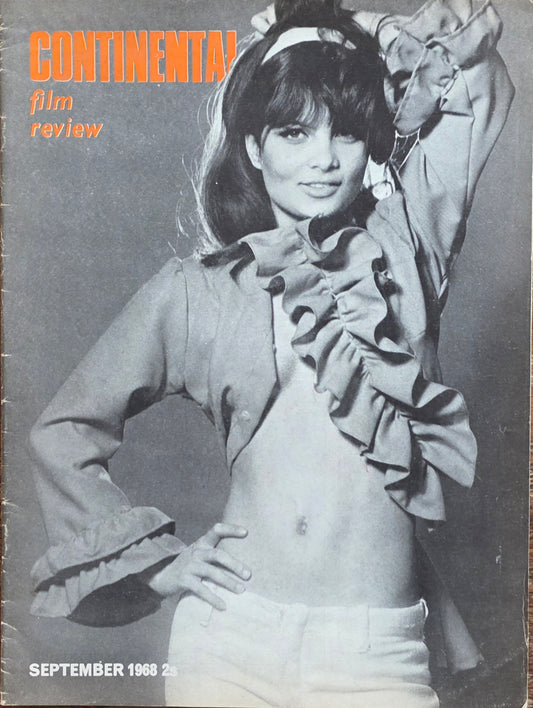 Vintage CONTINENTAL FILM REVIEW September 1968  Good condition- Film