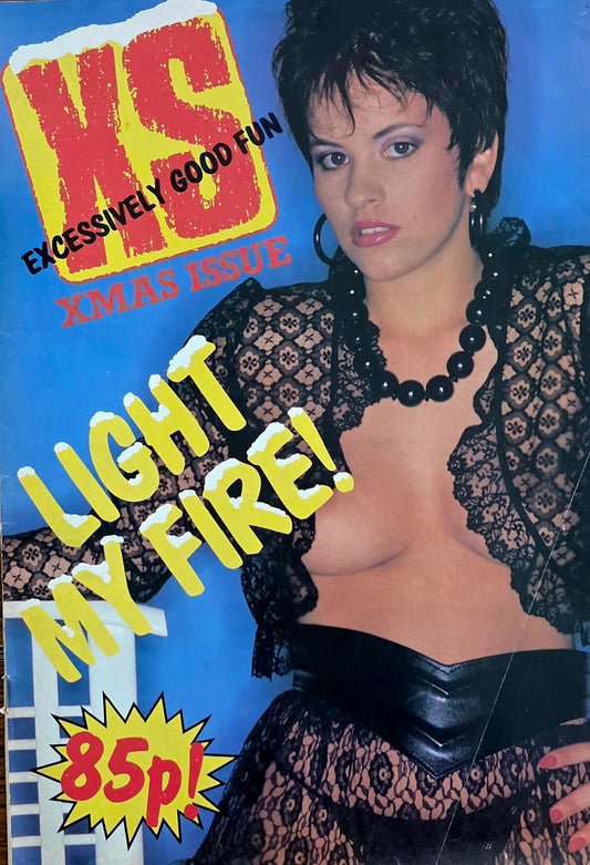 Vintage XS Christmas Issue 1988-   Fair condition- Men's Adult Glamour