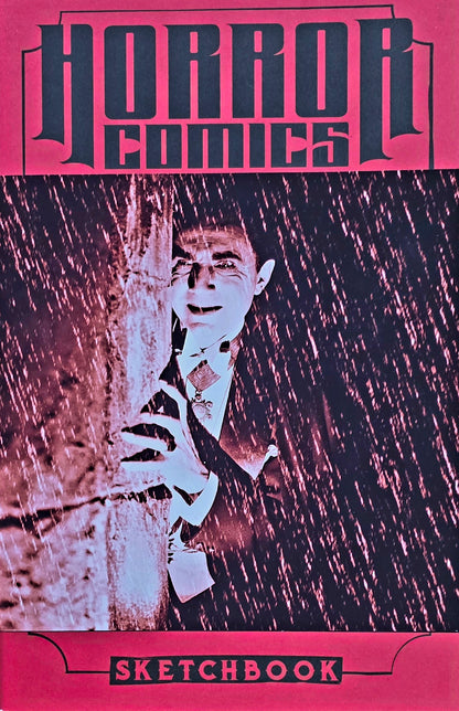 Adult Comic/Graphic novel- HORROR COMICS Sketchbook Bela Lugosi DRACULA FRANK ROBINSON ORIGINAL ART Excellent condition - Adult Comic/Graphic novel
