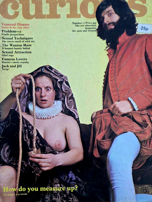 CURIOUS #17 Good condition- Men's/Women's Adult Glamour