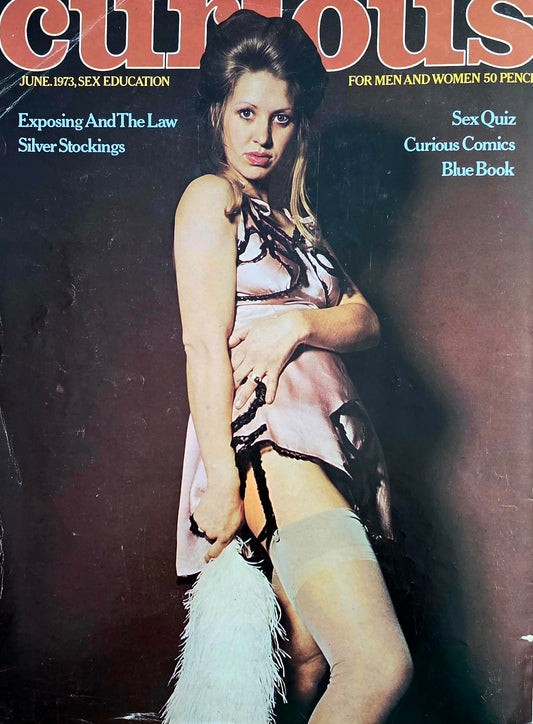 CURIOUS June 1973 Good condition- Men's/Women's Adult Glamour