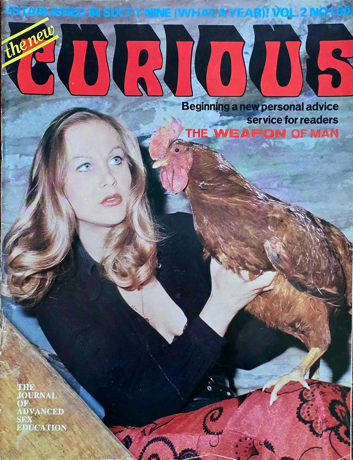CURIOUS Vol 2 #1 Good condition- Men's/Women's Adult Glamour