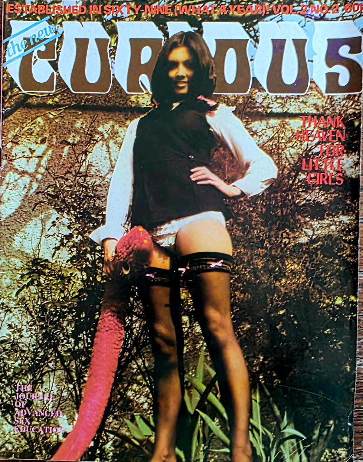 CURIOUS Vol 2 #2 Good condition- Men's/Women's Adult Glamour
