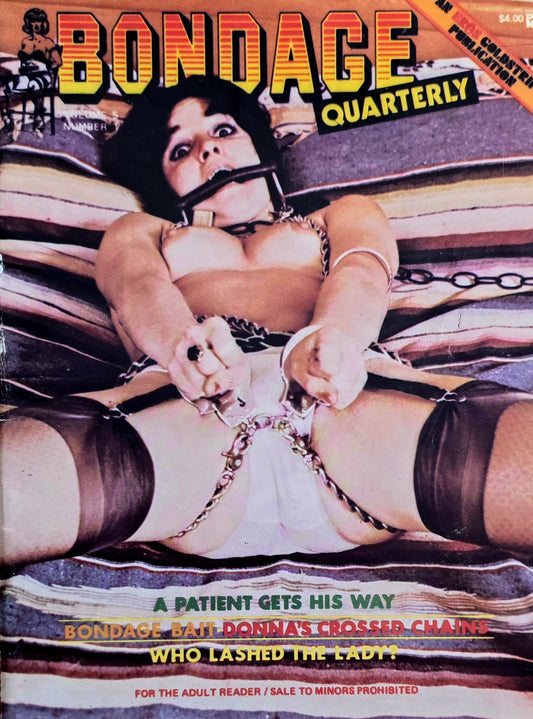 Vintage Bondage Quarterly Vol 5 #1 good condition- Men's Adult Glamour