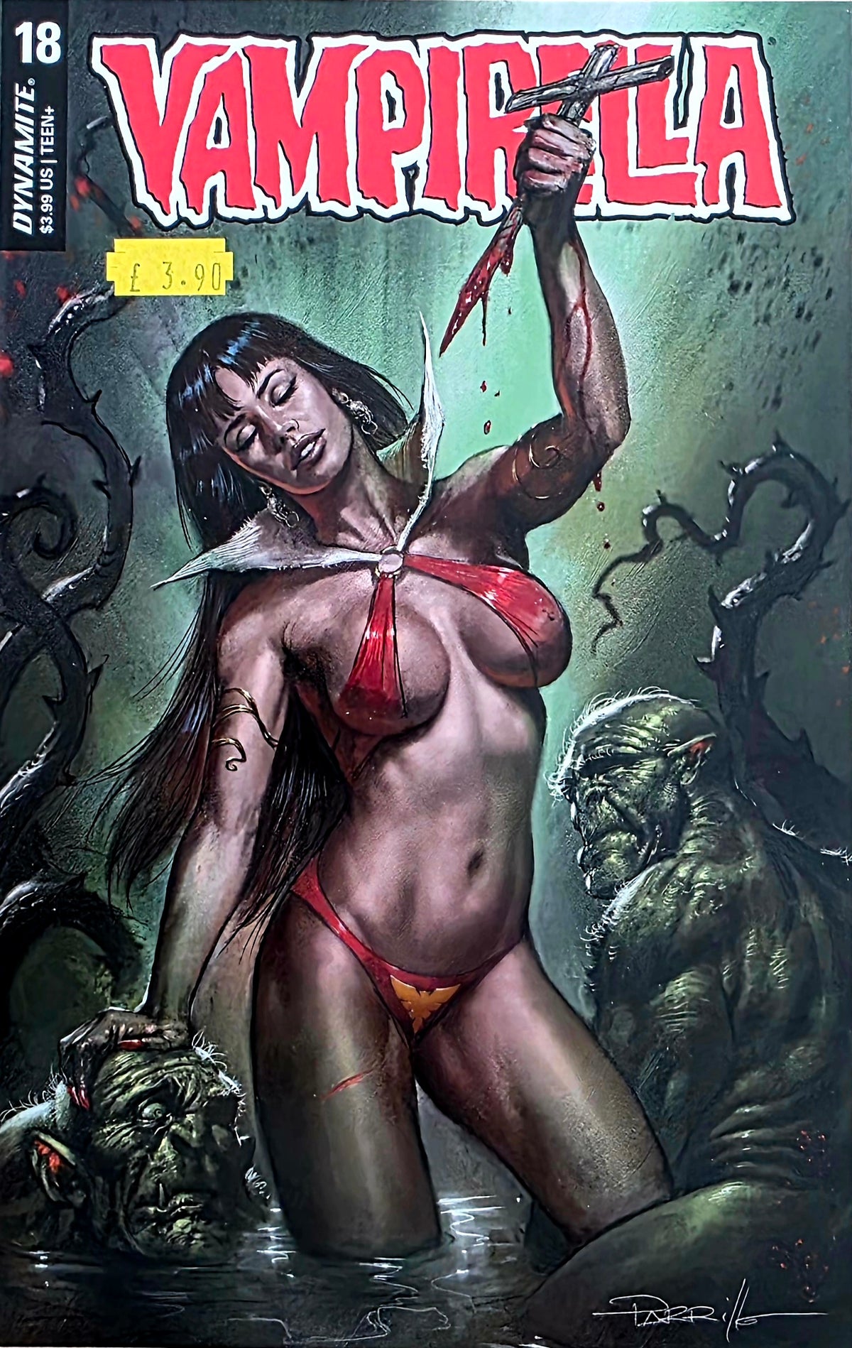Vintage Vampirella #18 Variant Cover Excellent condition- Comic Graphic Magazine